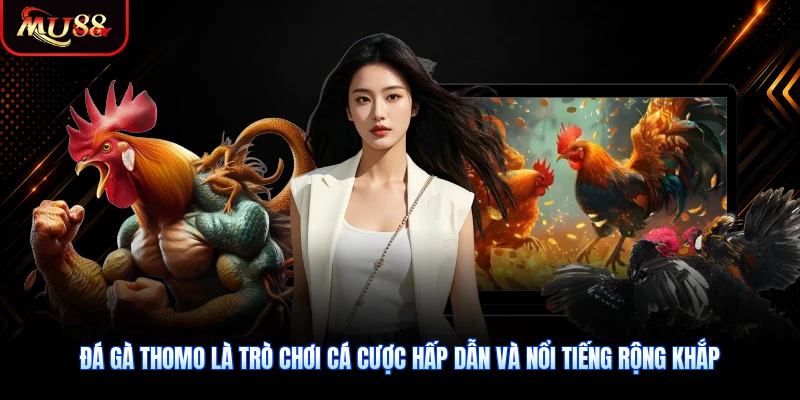 Đá gà Thomo là trò chơi cá cược hấp dẫn và nổi tiếng rộng khắp