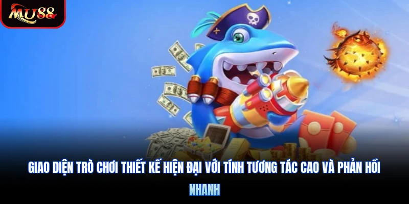 Giao diện trò chơi thiết kế hiện đại với tính tương tác cao và phản hồi nhanh